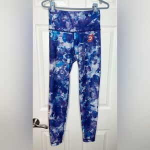 Peloton X WITH blue moves high waisted legging pants women’s size MEDIUM